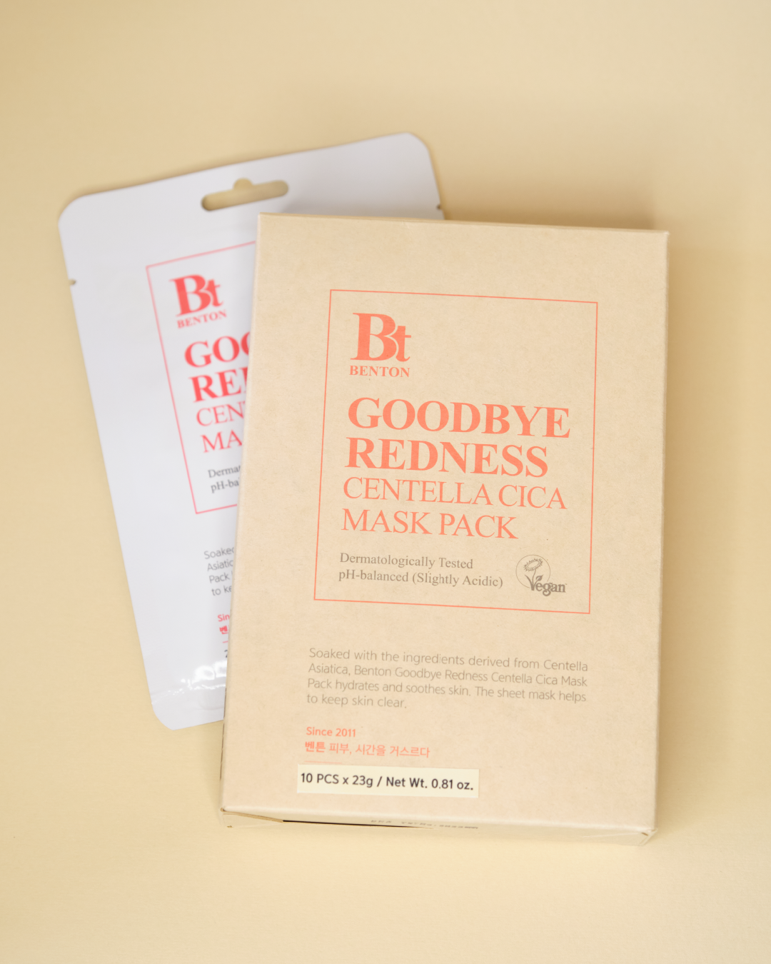 BENTON Goodbye Redness Centella Mask (1pc.)