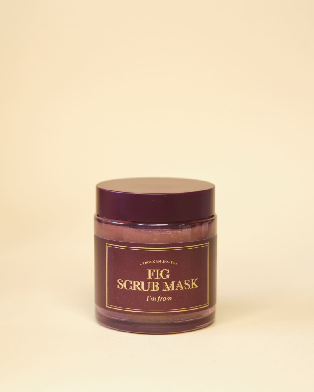 I'M FROM Fig Scrub Mask