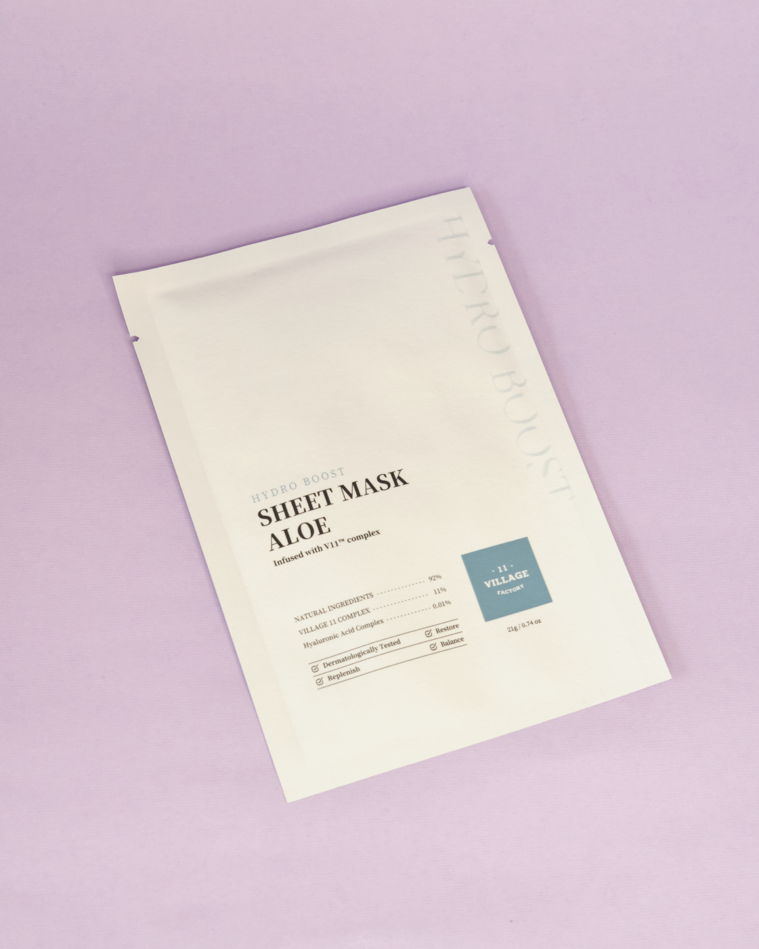 VILLAGE 11 FACTORY Hydro Boost Sheet Mask