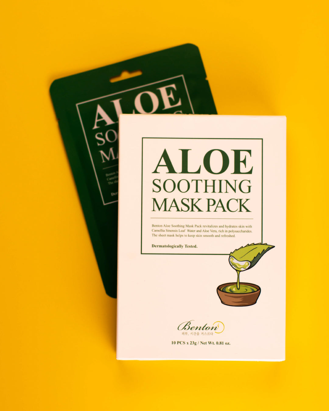 BENTON Aloe Soothing Mask (1pc.)