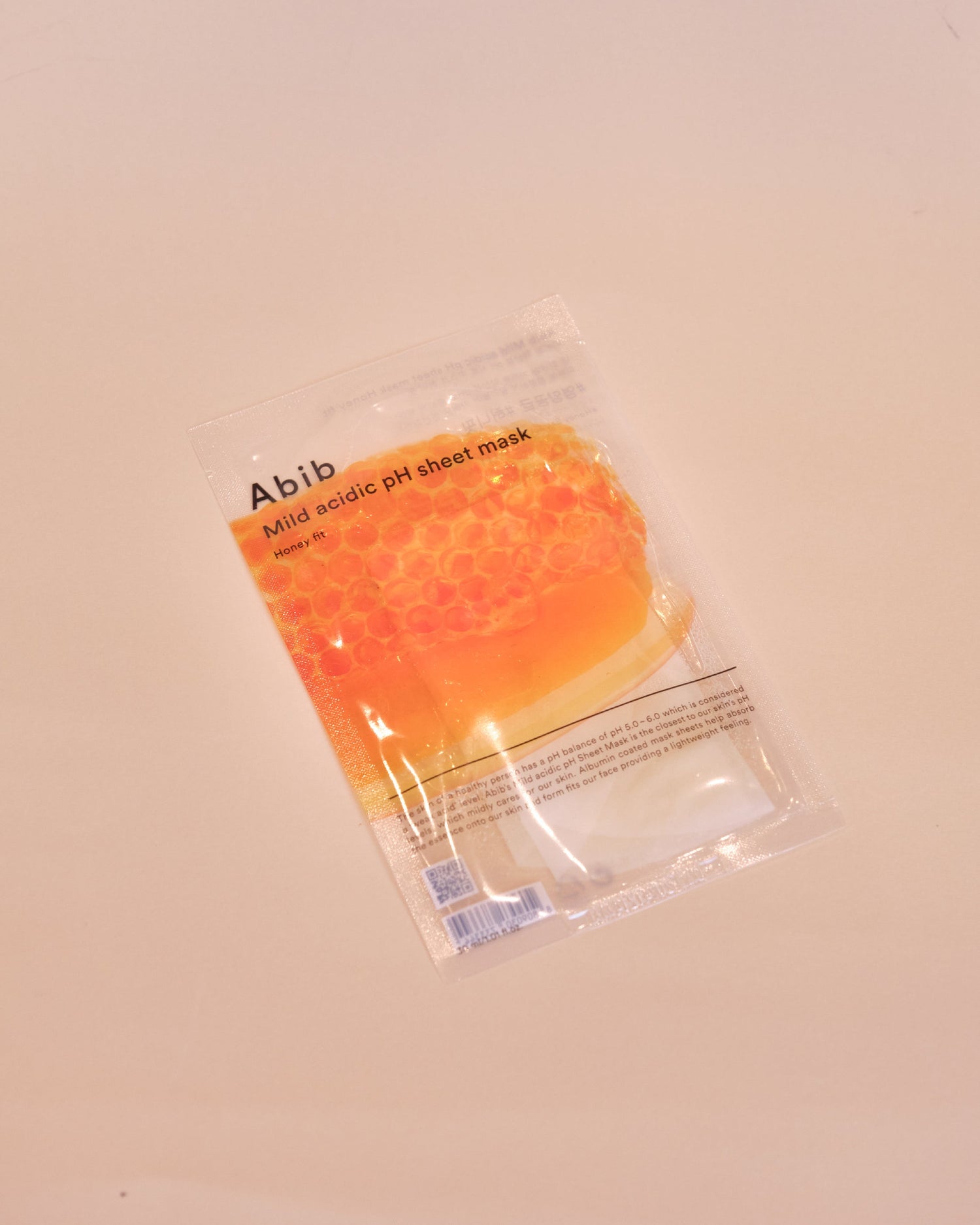 ABIB Mild Acidic pH Sheet Mask Honey Fit