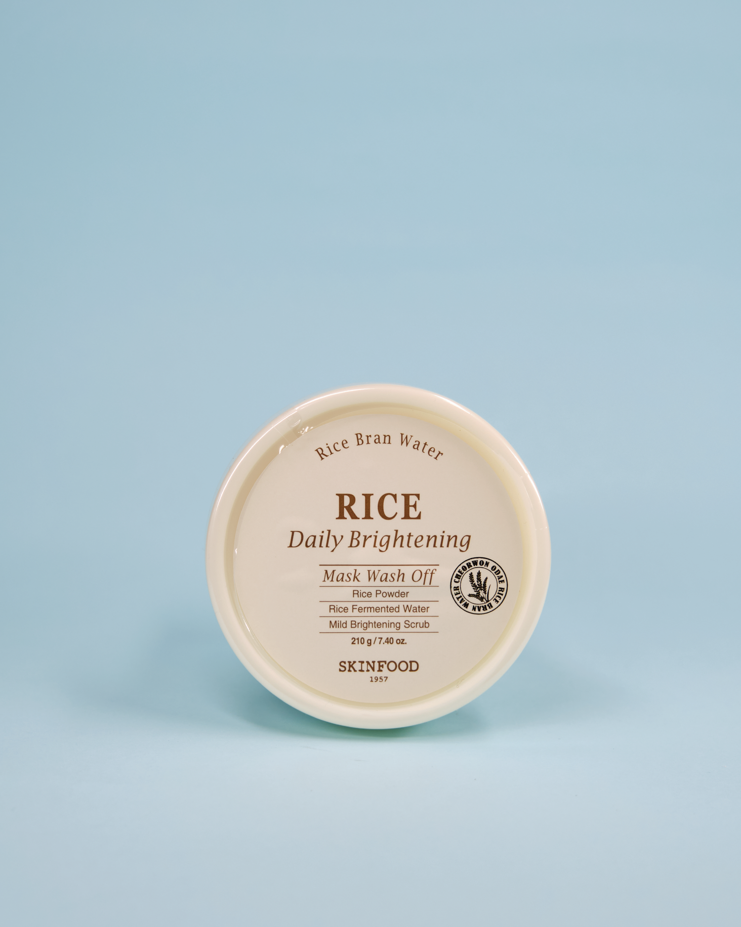 SKINFOOD Rice Daily Brightening Mask Wash Off