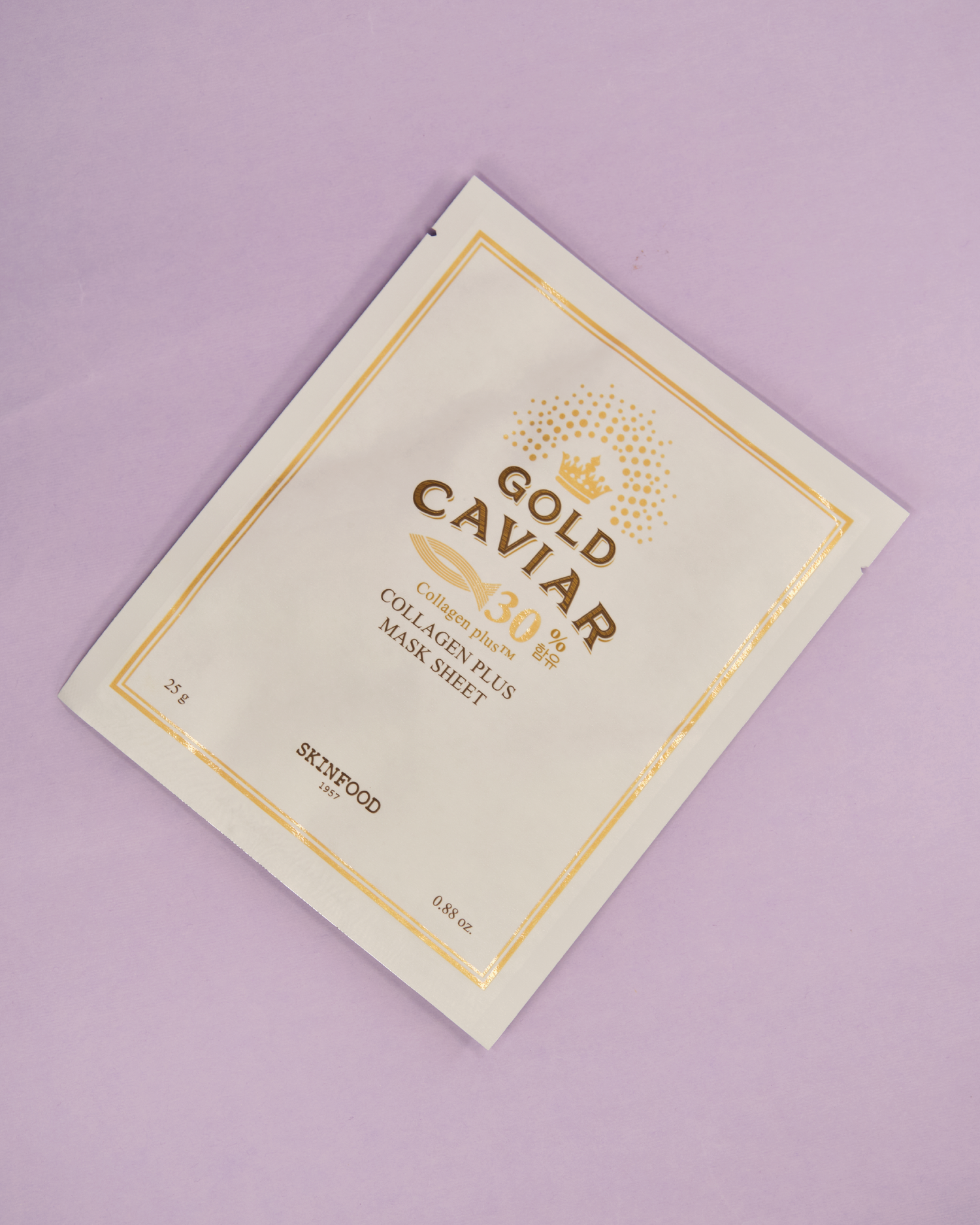 SKINFOOD Gold Caviar Collagen Plus Mask Sheet