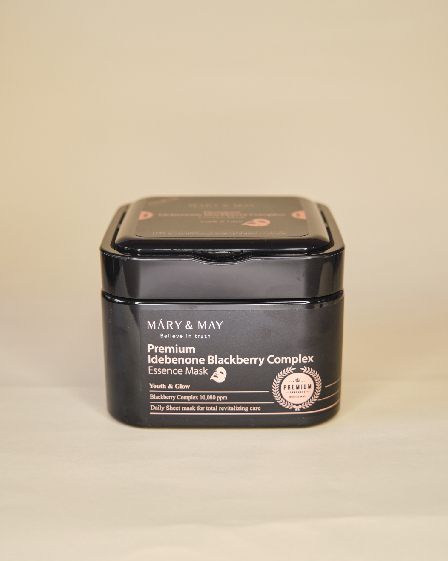 MARY & MAY Premium Idebenone Blackberry Complex Essence Mask