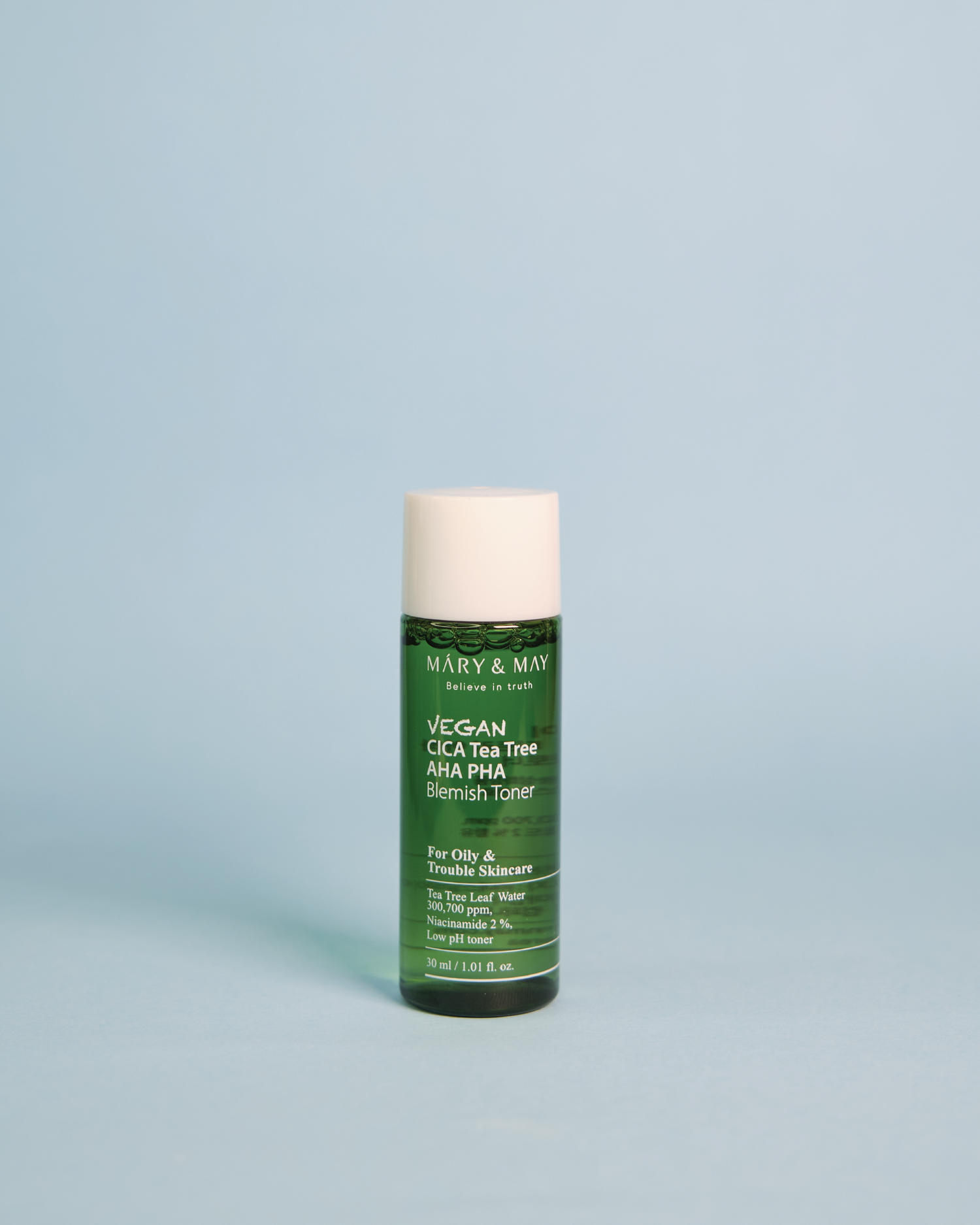 MARY & MAY Vegan CICA Tea Tree AHA PHA Blemish Toner