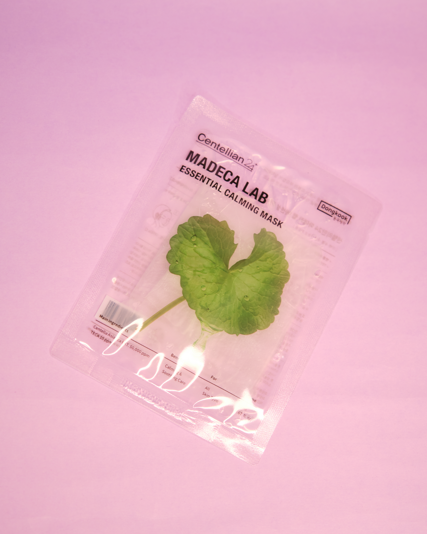 CENTELLIAN24+ Madeca Lab Essential Calming Mask