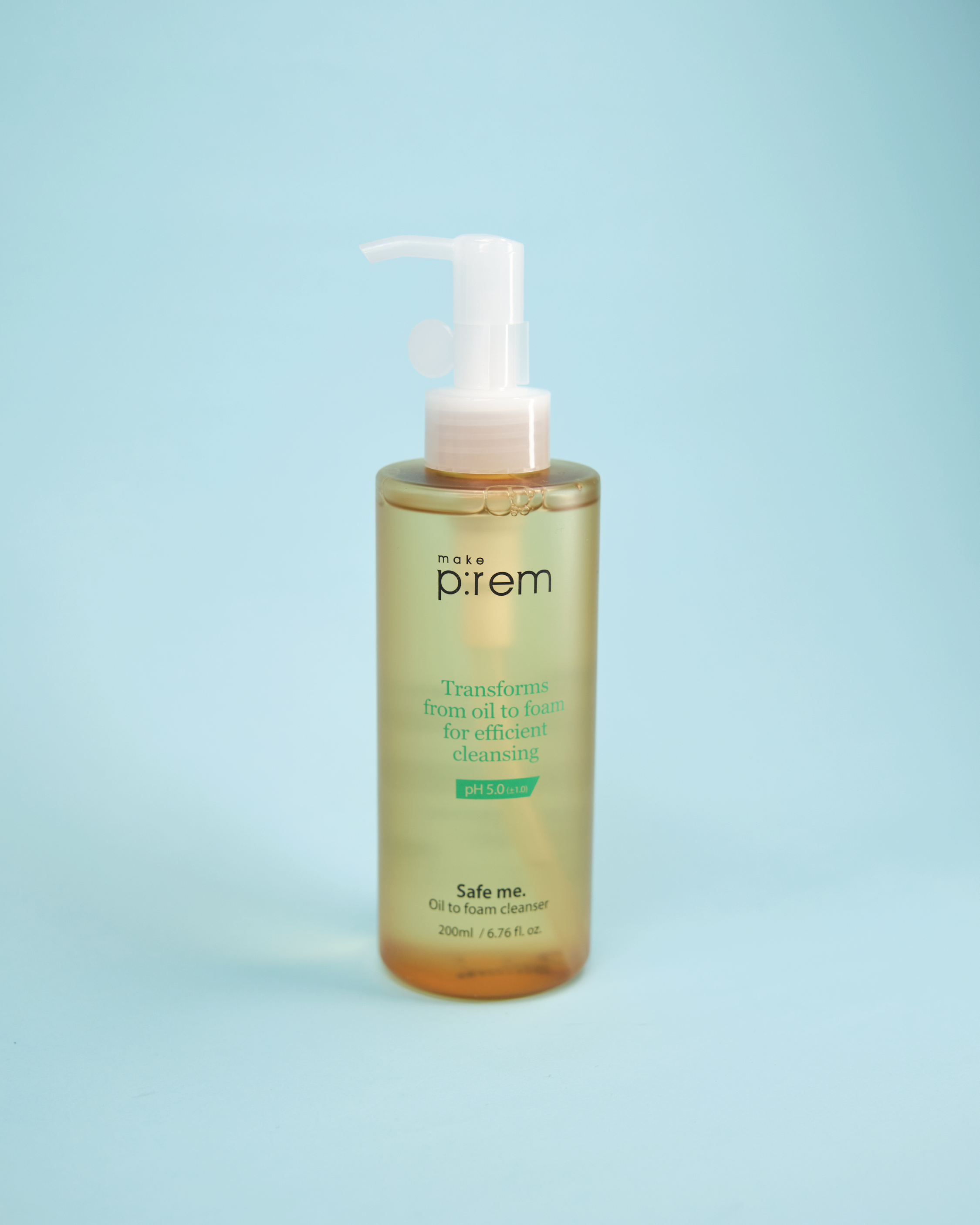 MAKEP:REM Safe Me. Oil To Foam Cleanser
