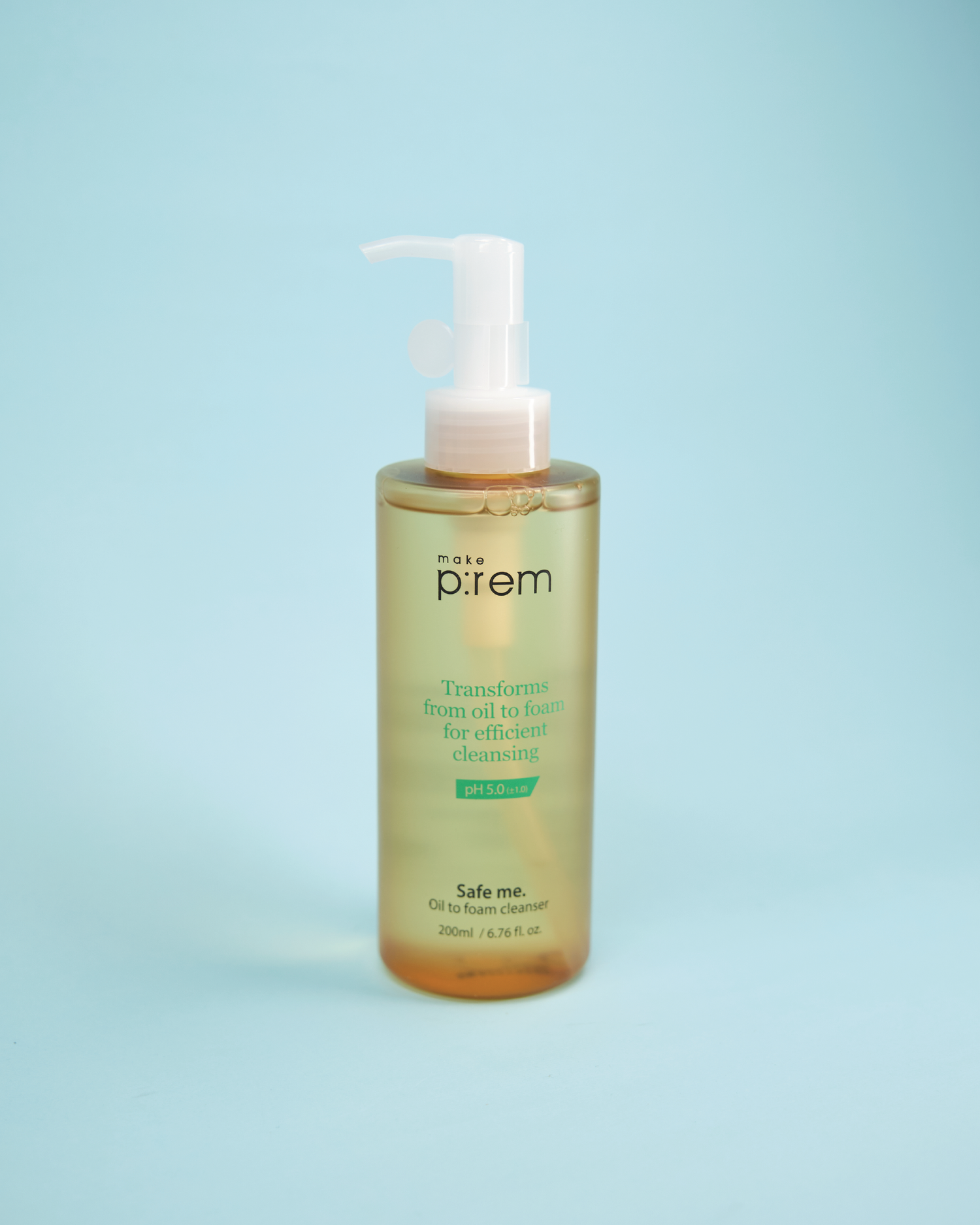 MAKEP:REM Safe Me. Oil To Foam Cleanser